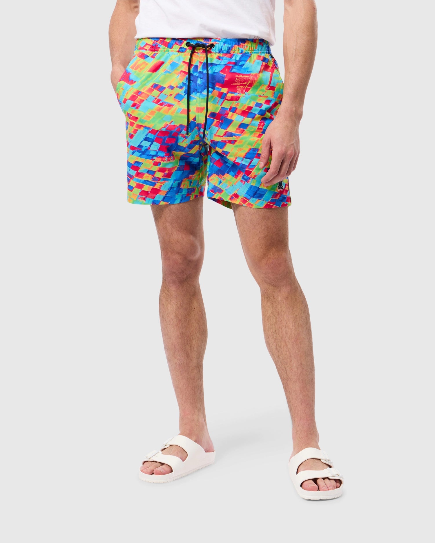 MENS DENNIS ALL OVER PRINT SWIM TRUNK - B6W530C200