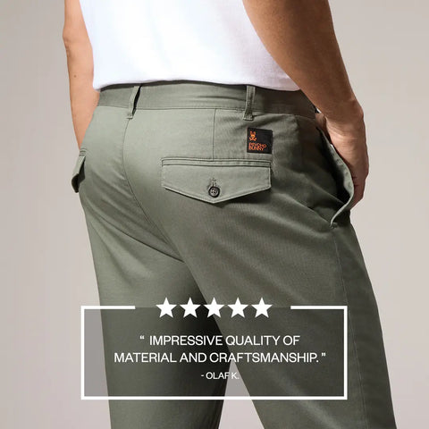 review chinos pants