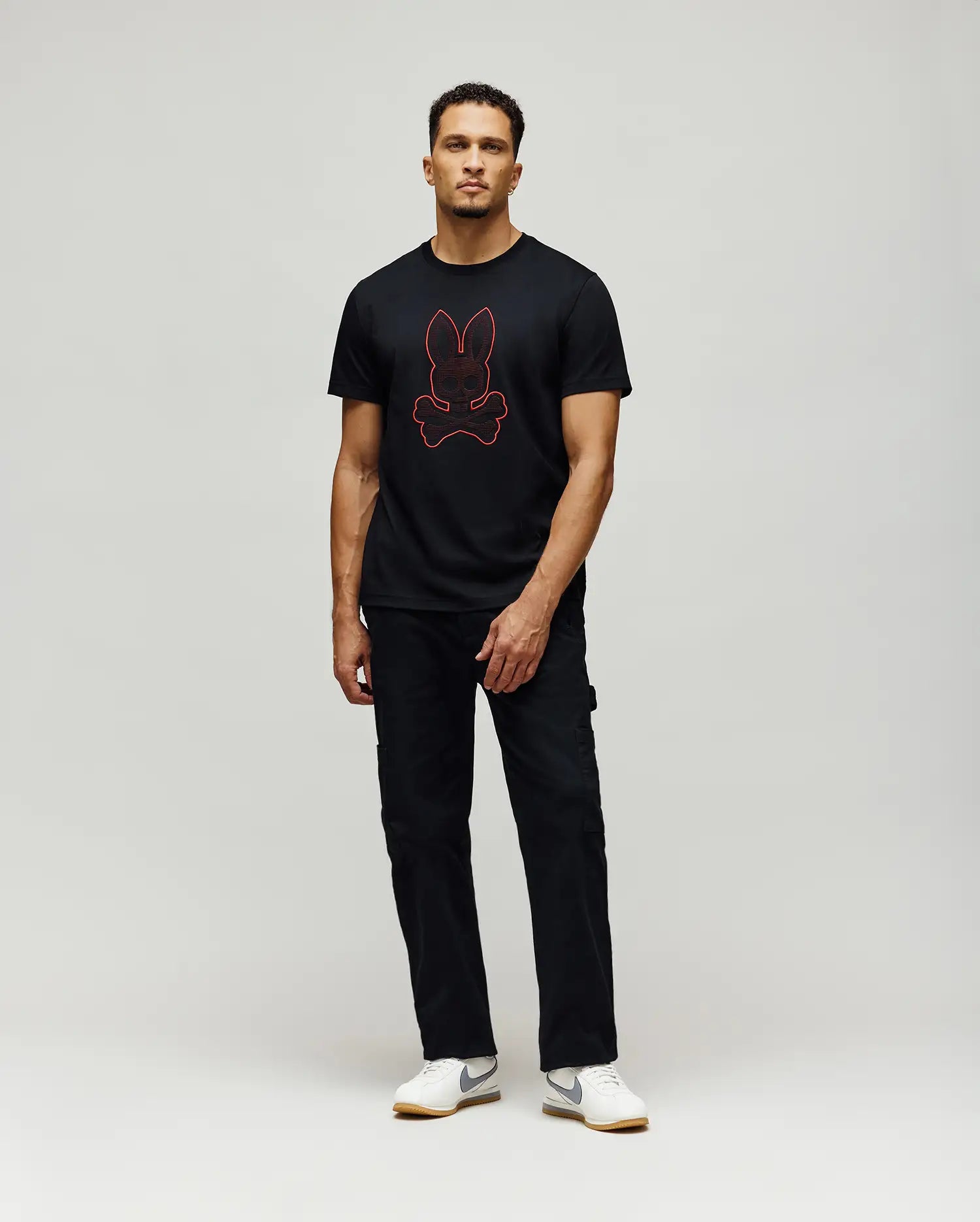 MENS JOVAN BUNNY GRAPHIC TEE - MT0200135
