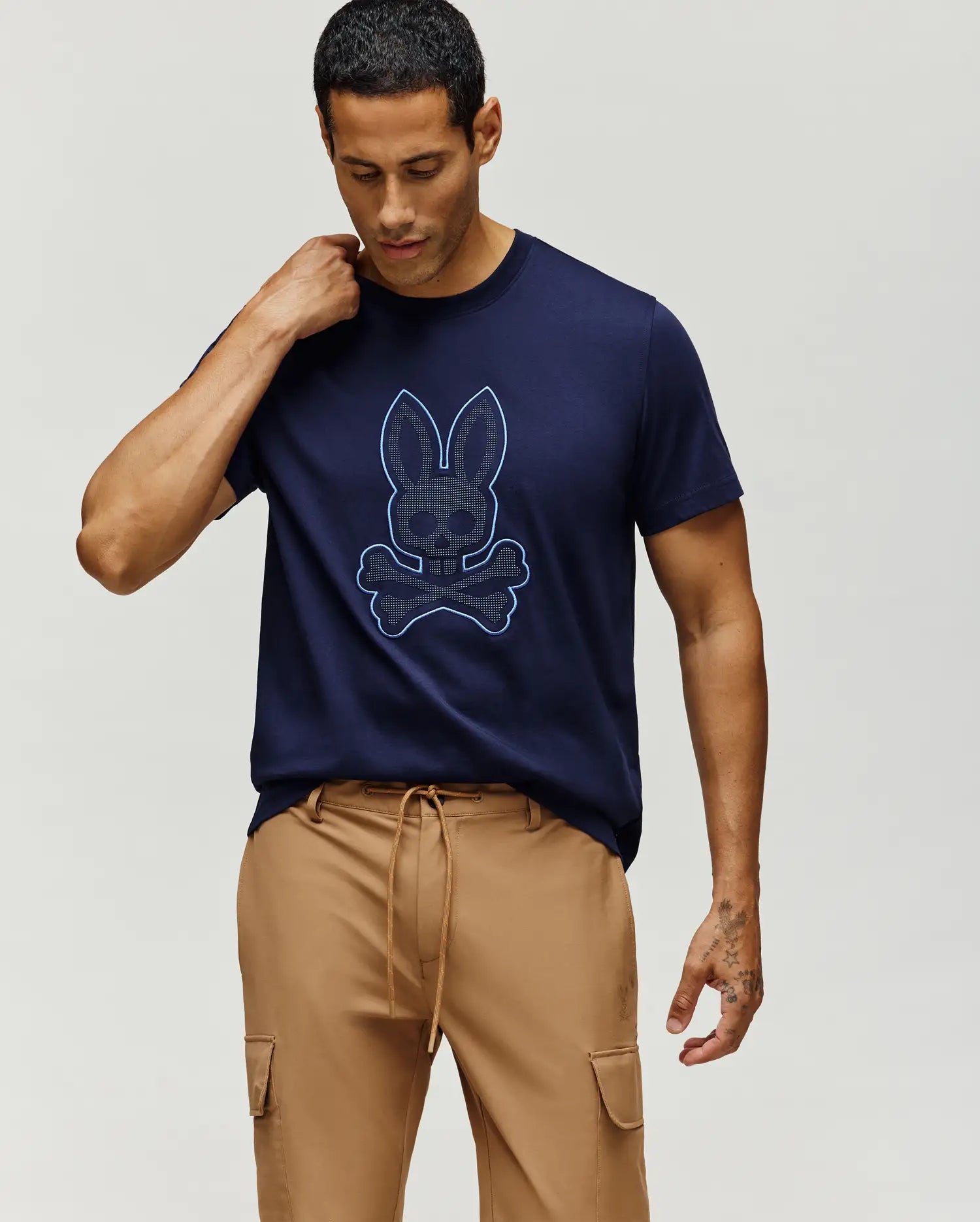 MENS JOVAN BUNNY GRAPHIC TEE - MT0200135