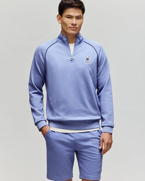 MENS SHAWN QUARTER ZIP SWEATSHIRT - MT0500115 - Psycho Bunny