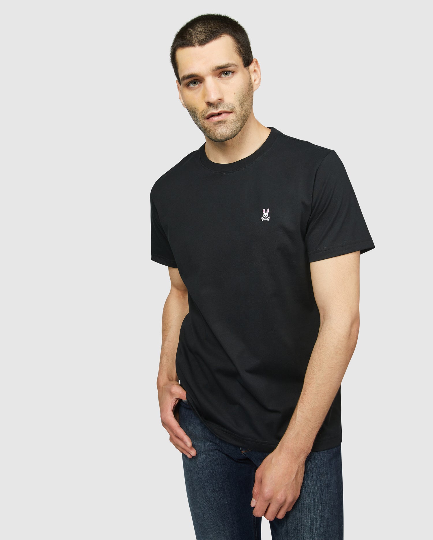 MENS CLASSIC CREW NECK TEE - B6U014CRPC