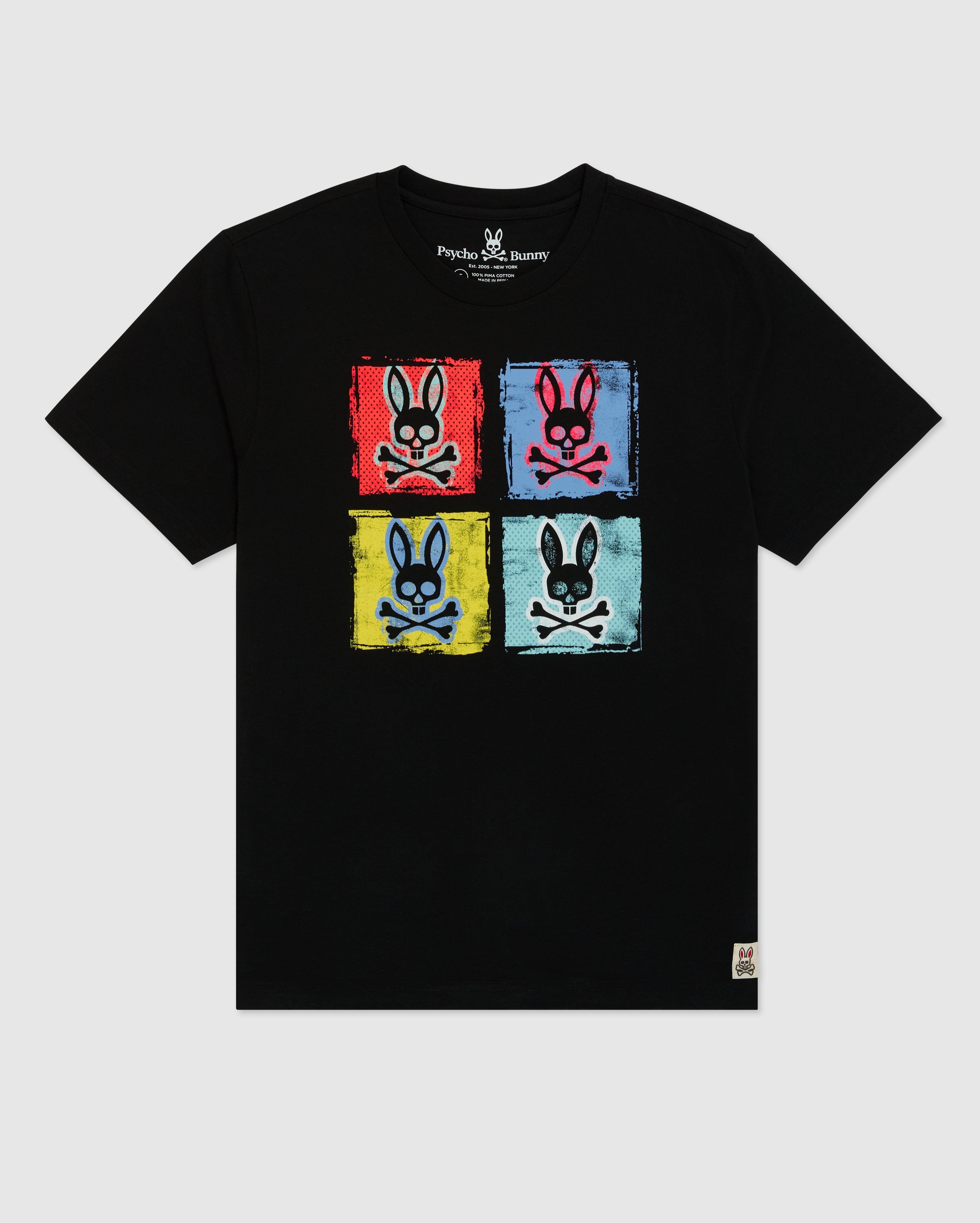 Psycho Bunny Horror Rabbit #5 T-Shirt by Mister Tee - Pixels