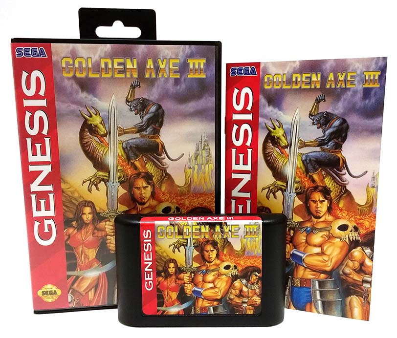 golden axe 3 sega genesis