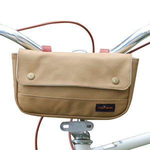 waxed canvas handlebar bag