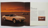 1989 Jaguar Full Line Brochure XJ6 Vanden Plas XJ-S