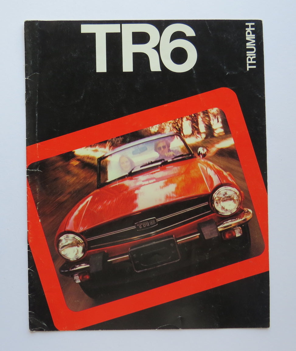 1975 Triumph Tr6 Brochure Vintage Car Brochures