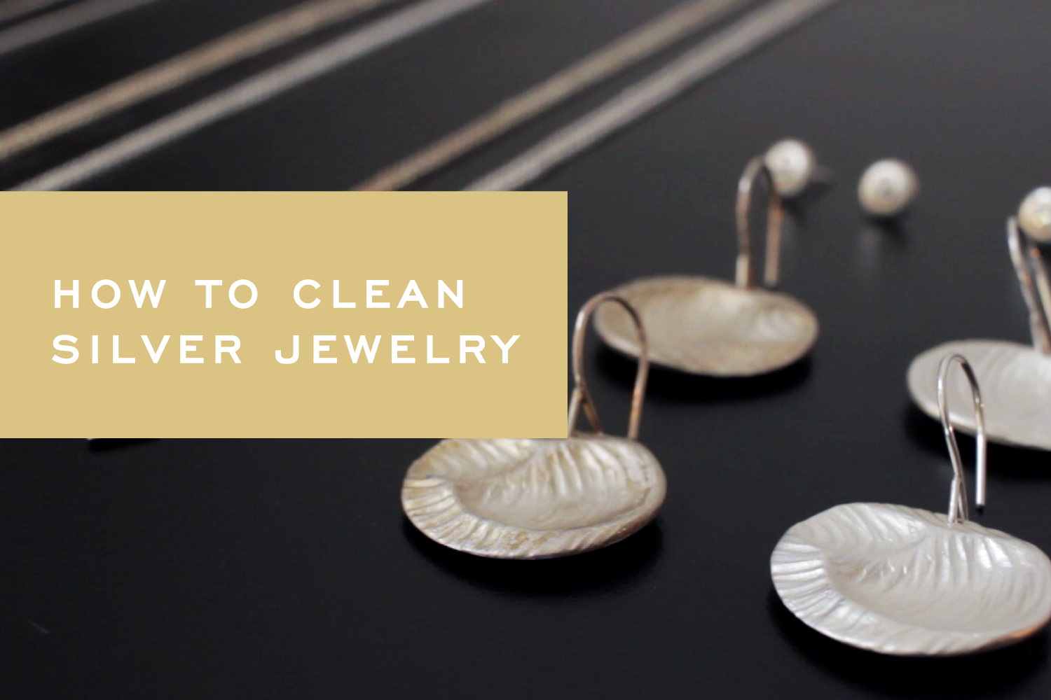 How to Remove Tarnish From Sterling Silver Jewelry [Video] – Corey