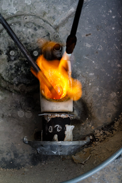Molten Gold in the Crucible - How a Ring is Made - Corey Egan