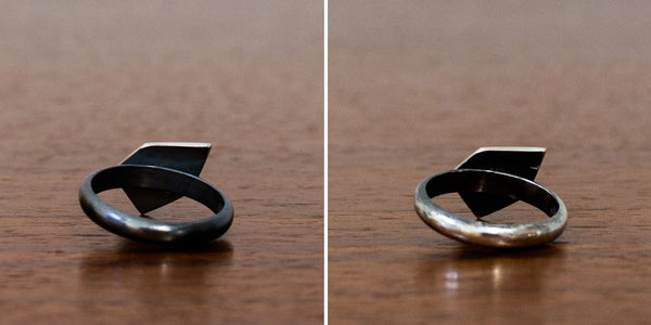 Oxidized silver ring wear after 30 days