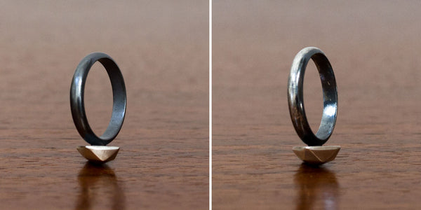 Oxidized silver ring wear after 30 days