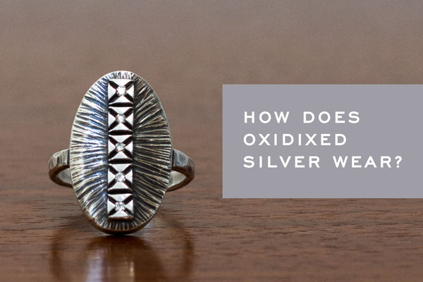 What is Oxidized Sterling Silver?, Blackened Silver