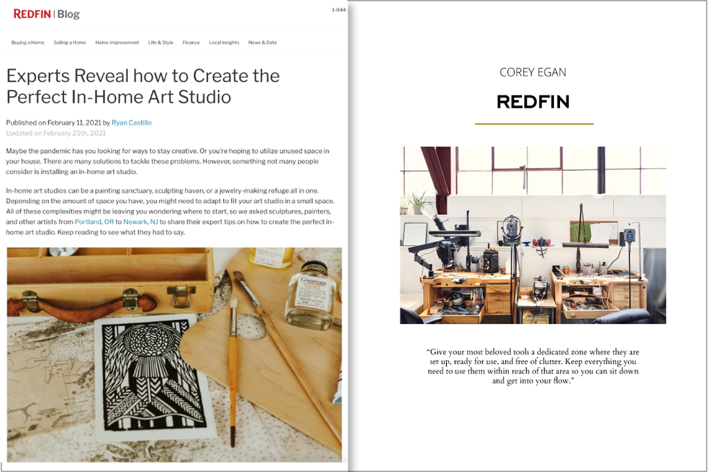 Experts reveal how to create the perfect at home studio on the Redfin Blog