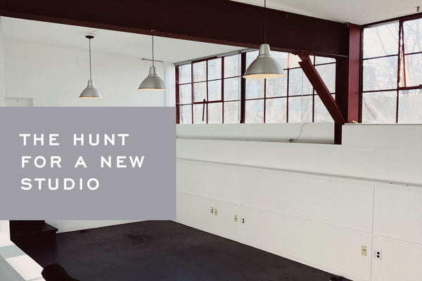 The hunt for a new studio - Corey Egan