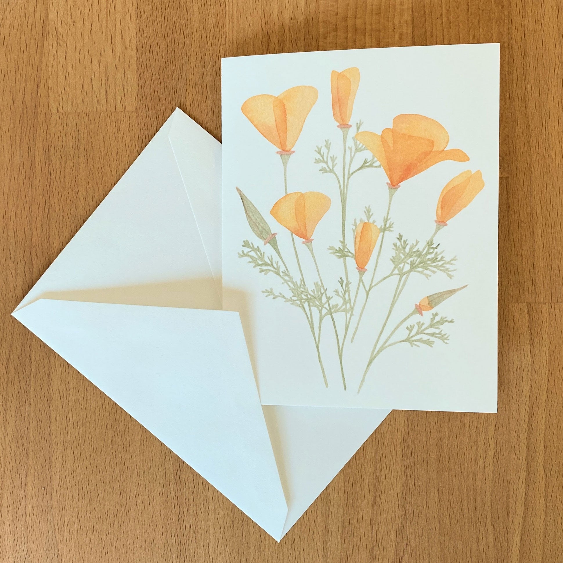 Poppies - Card