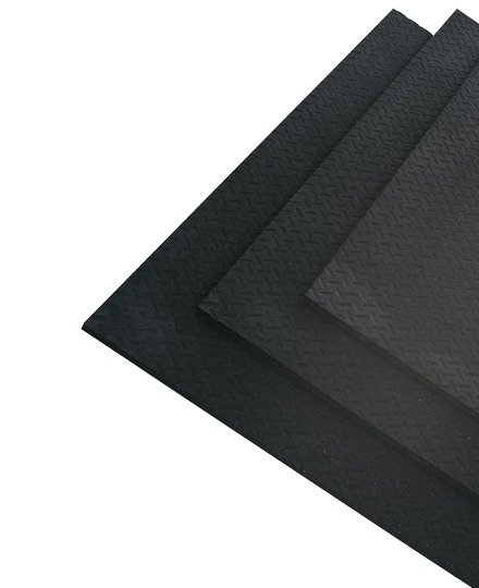 Body Solid Heavy Duty Rubber Floor Mat 4 X6 1 2 Inch Thick