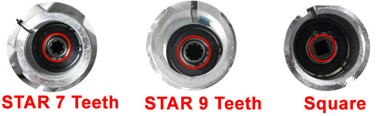 6 blade trimmer head adapter