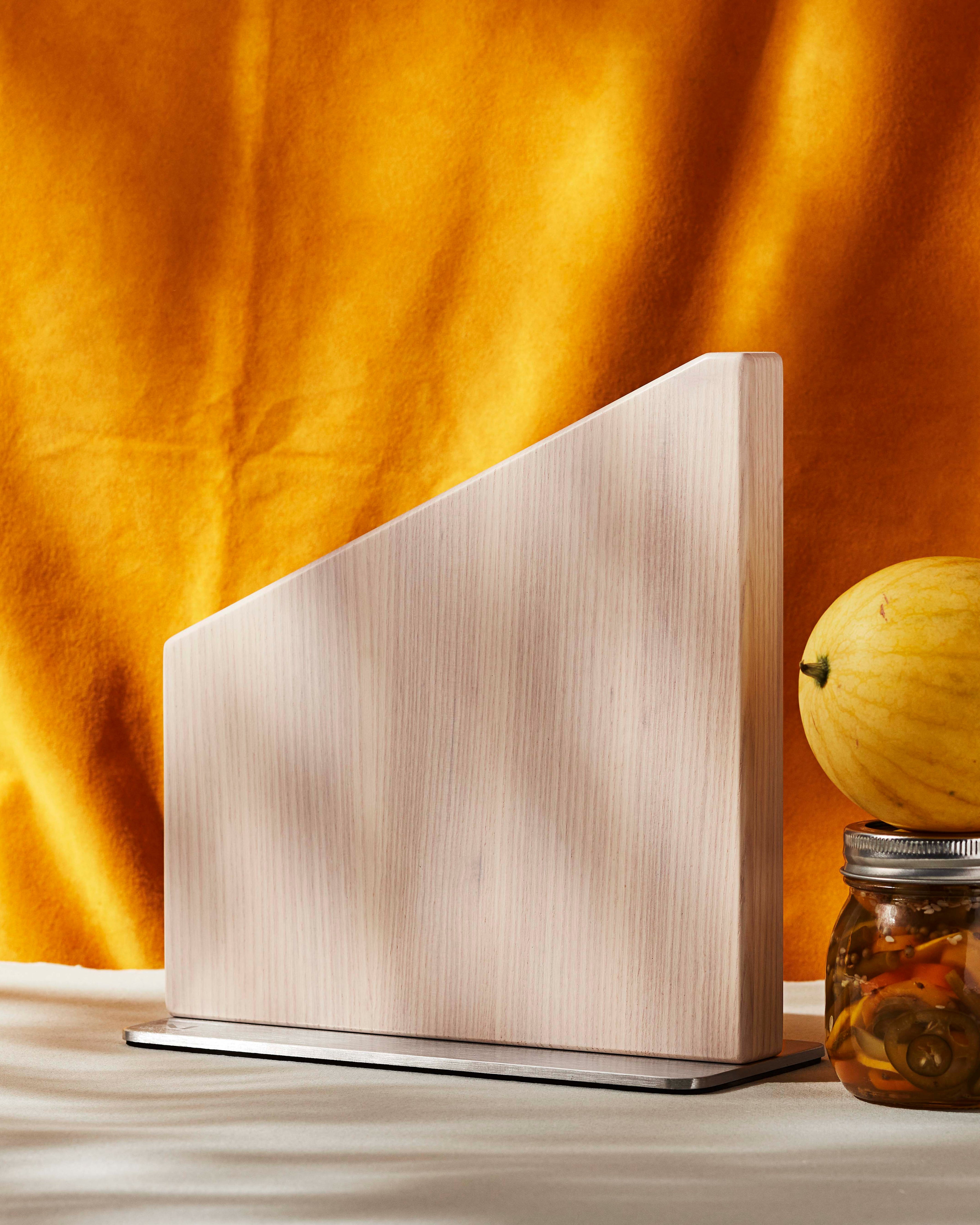 Material Knife Trio + Stand (Cool Neutral White Ash)