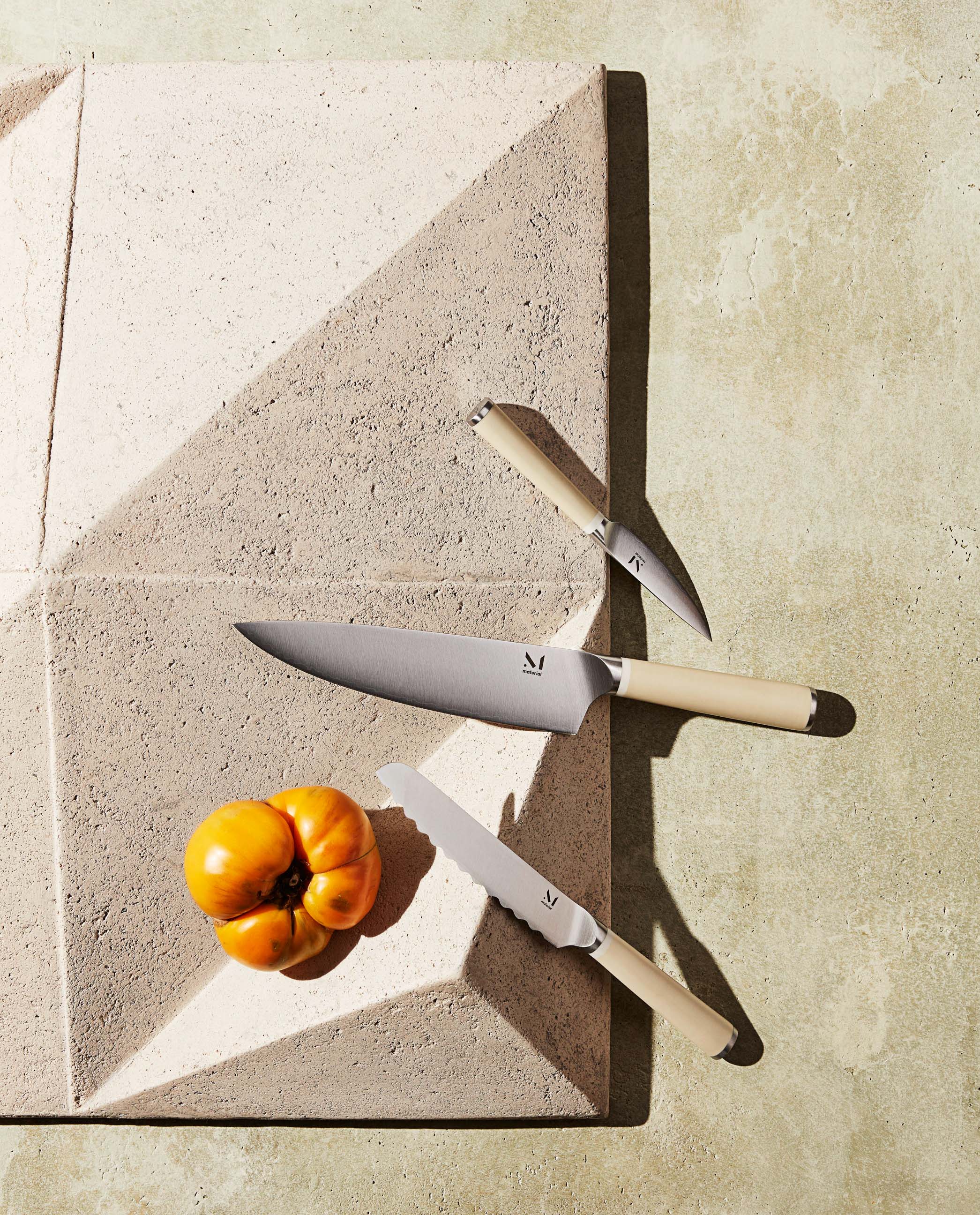 Material Kitchen Launches New Trio of Knives Color