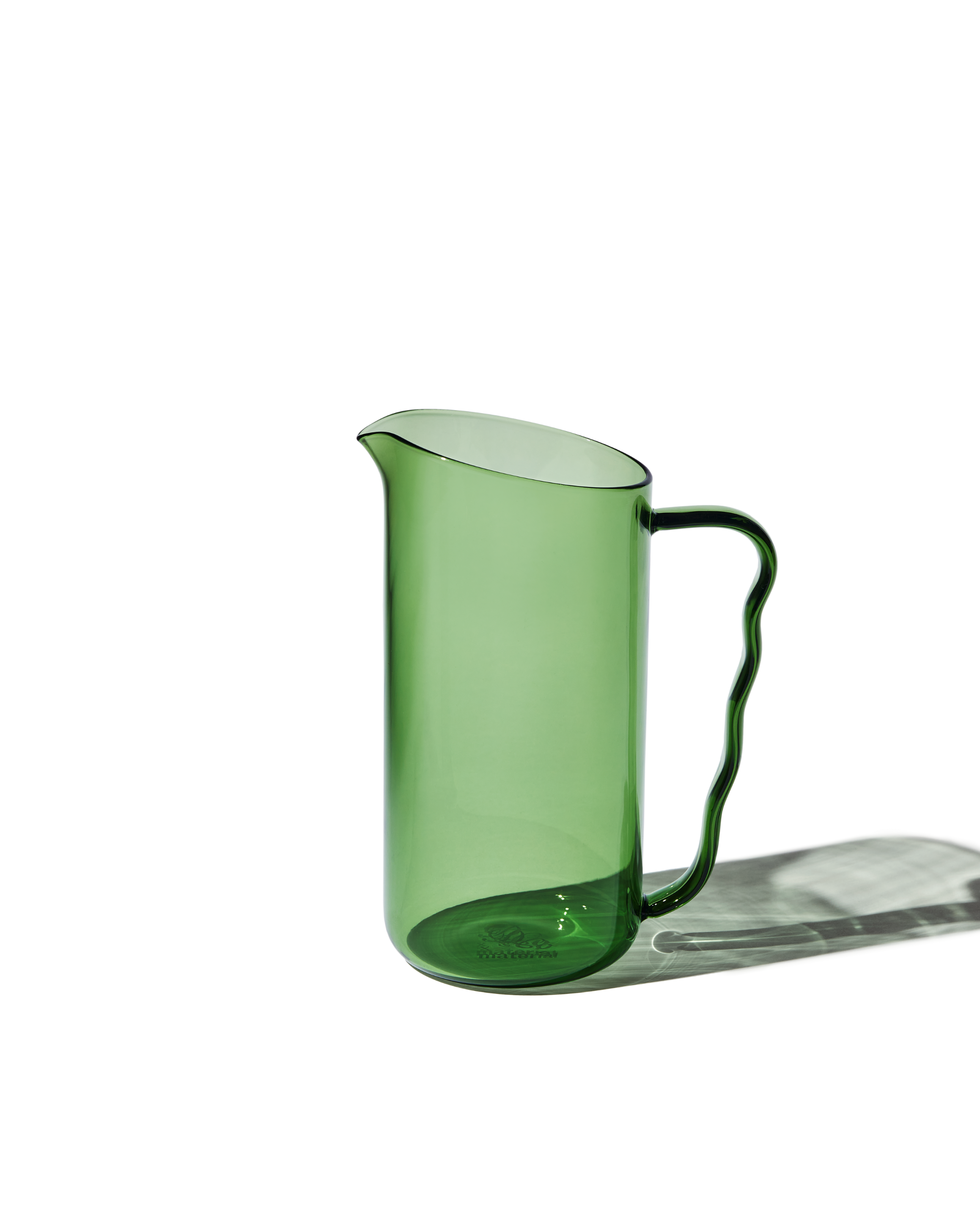 Statement Glass Pitcher