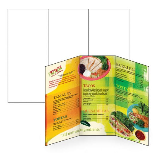 Tri Fold Brochures on Waterproof Paper-Custom Printed — screengemsinc