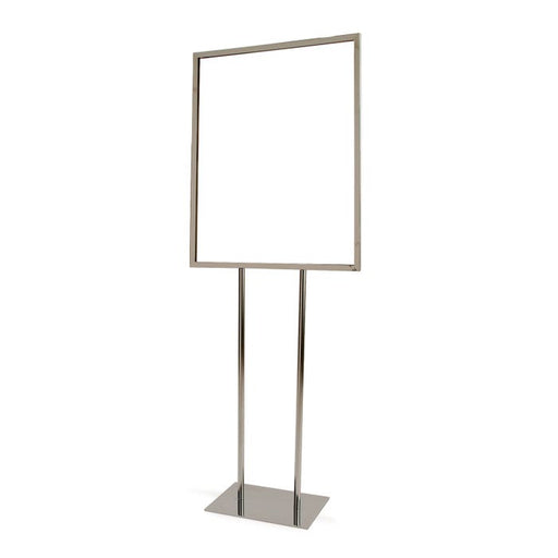 Floor Stand 7W x 5.5 H Sign Holder-51 Overall Height — screengemsinc