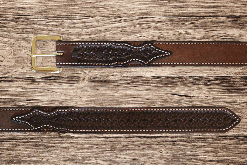 Ruff Out Tan Suede Belt – CAUSE AND EFFECT BELTS