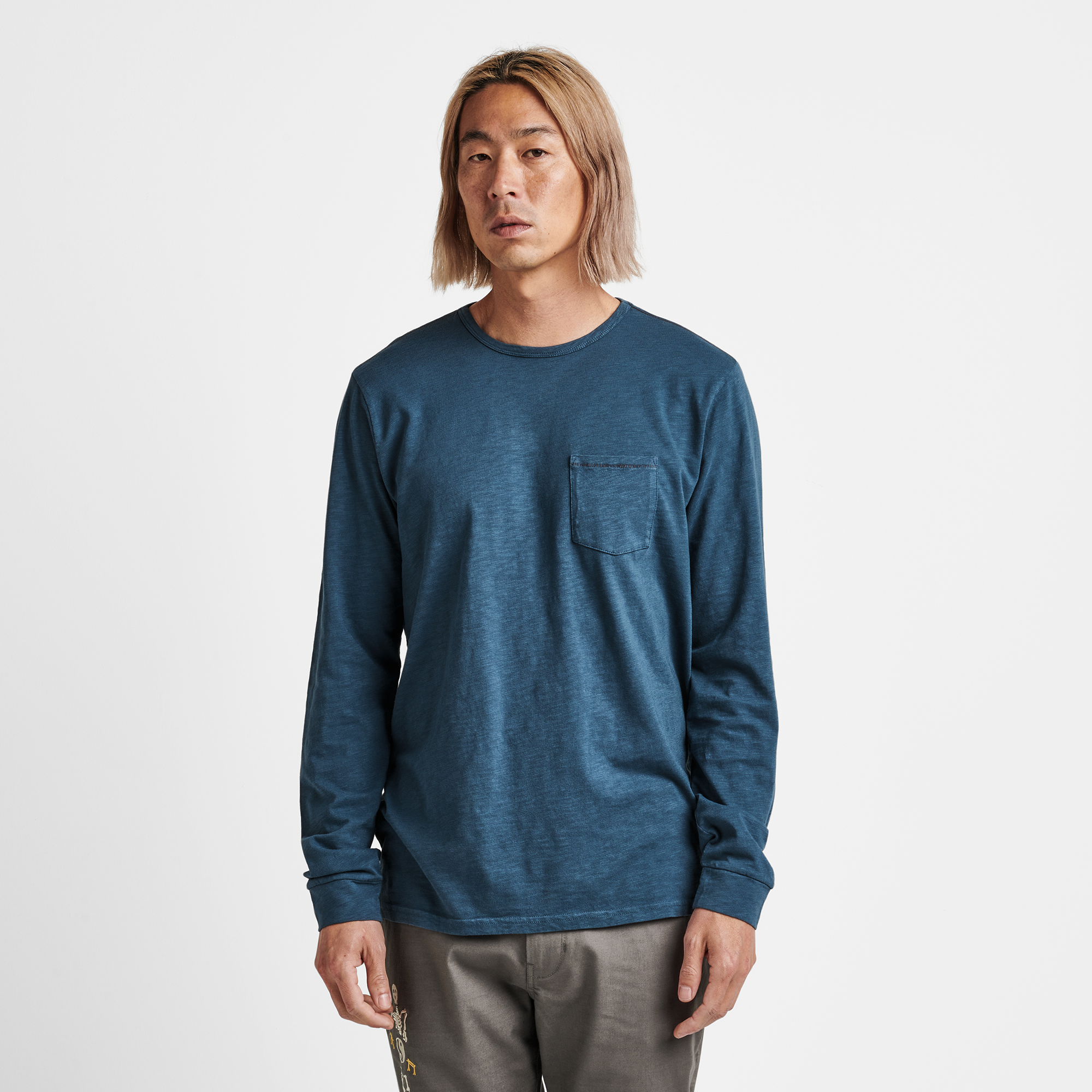 Long Sleeve Shirttail Tee by Organic By John Patrick - La Garçonne