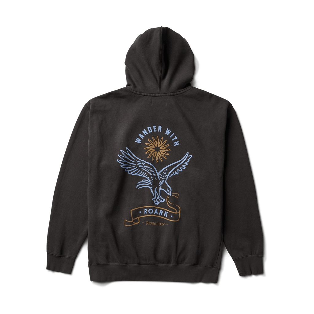 Roark X Pendleton Eagle Hoodie - Black