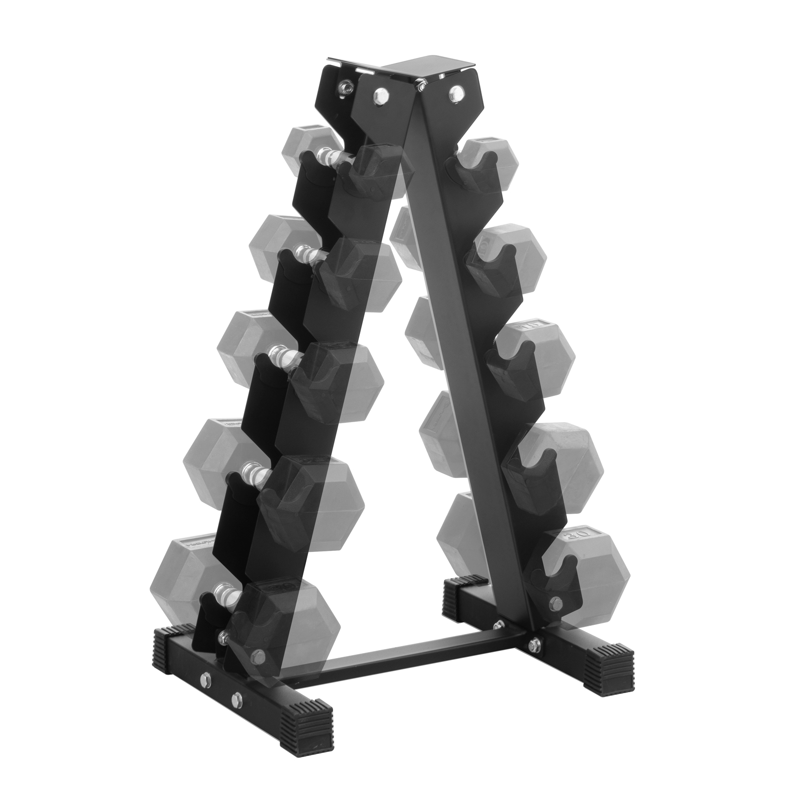 Rack De Mancuernas Hexagonales - XRS Exercise