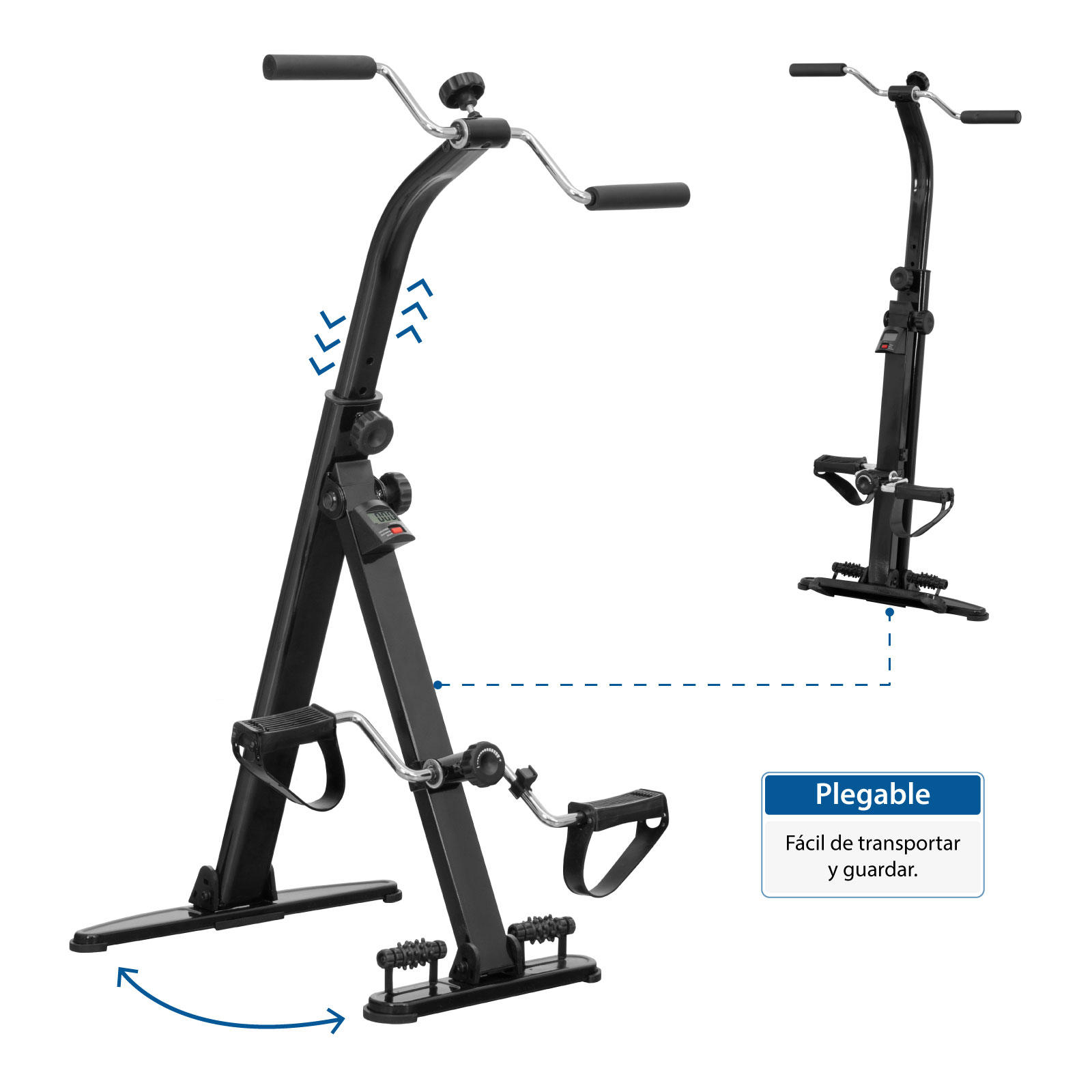 Bicicleta Eliptica Trainer Escaladora Altera Profesional Gym