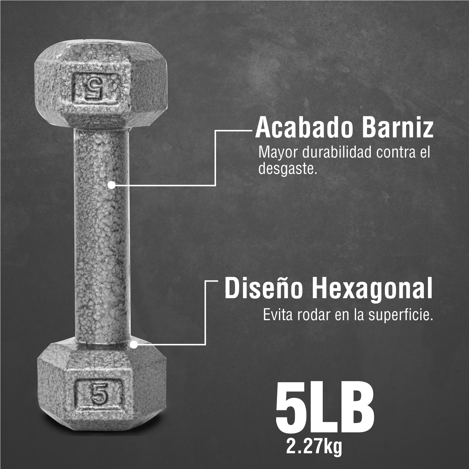 Portzon Juego de mancuernas hexagonales de 3 libras, 5 libras y 8 libras  con soporte de estante, entrenamiento de peso de fuerza ideal