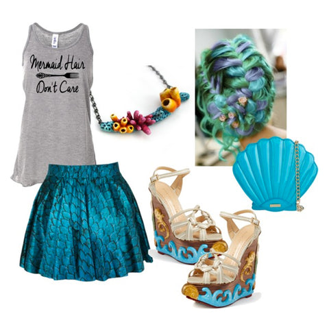 mermaid style outfits