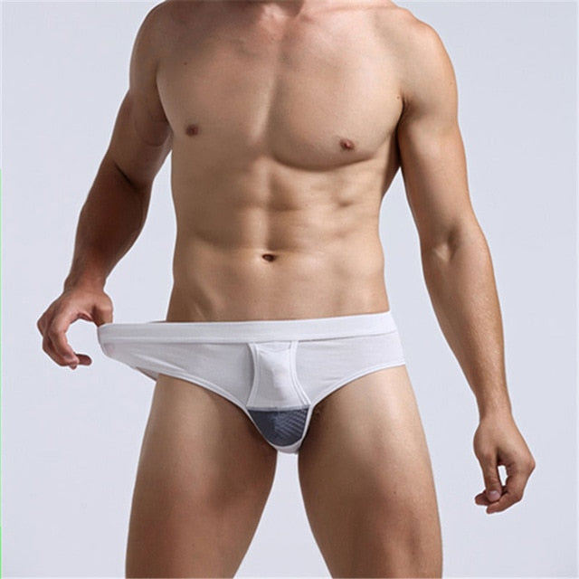 Mens Multi Fly Brief W Dual Pouch Frundies 6442