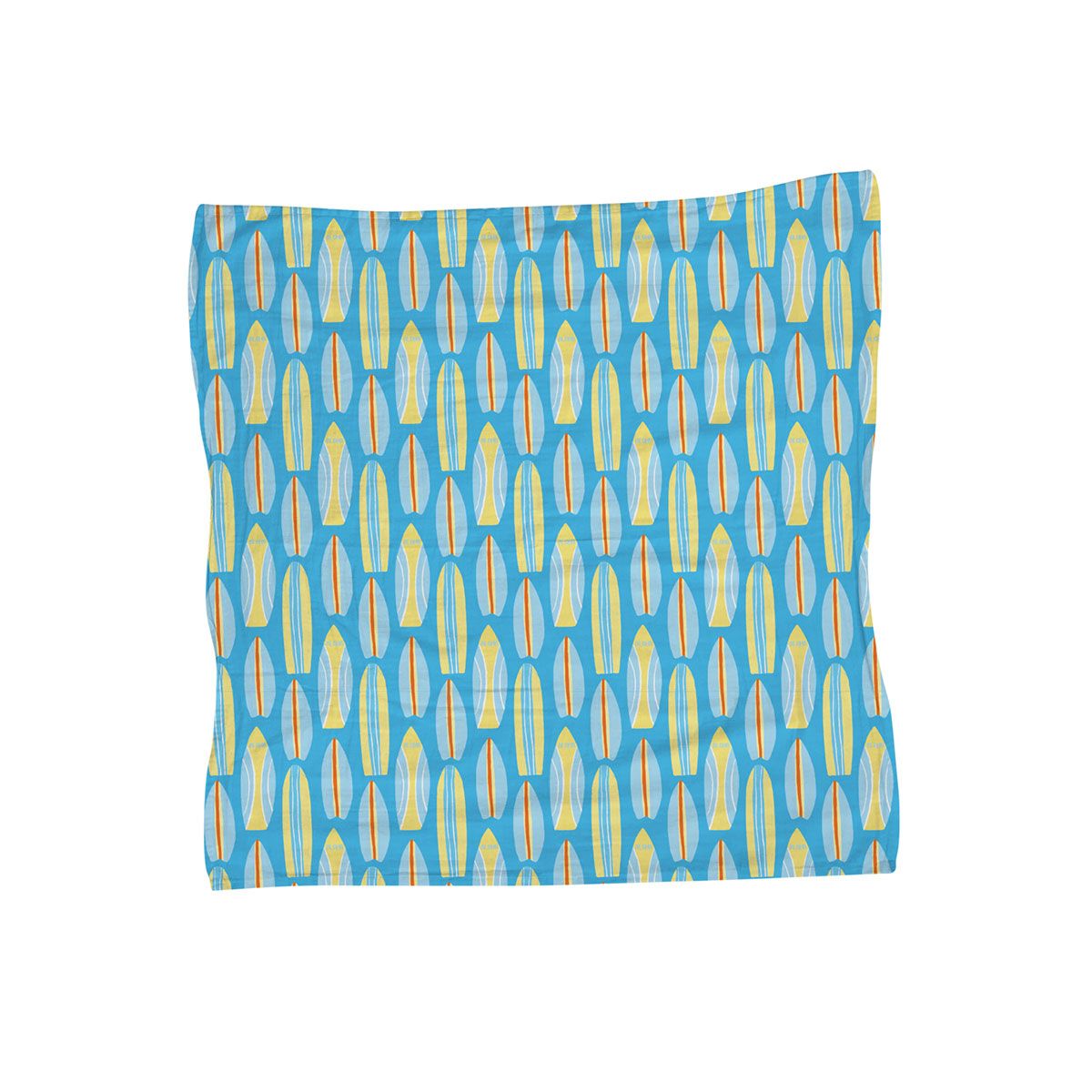 47in Aloha Surfboards Muslin Blanket - SoHa Living