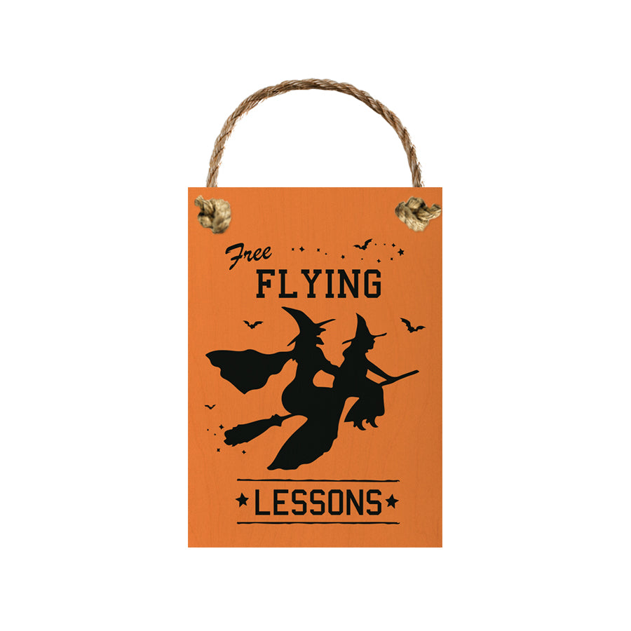 Free Flying Lessons Sign 7x10 ORG