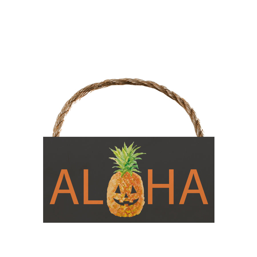 Aloha Pine-o-Lantern 6.5x13 BLK