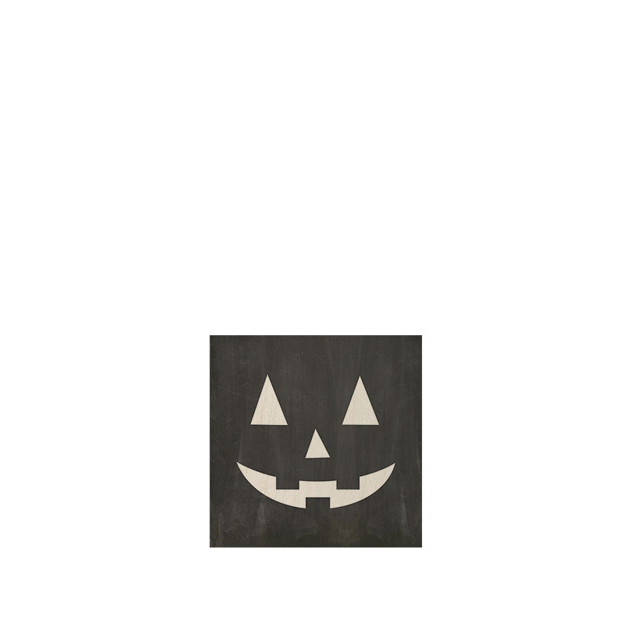 Jack-o-Lantern Smile Magnet 3x3 BLK