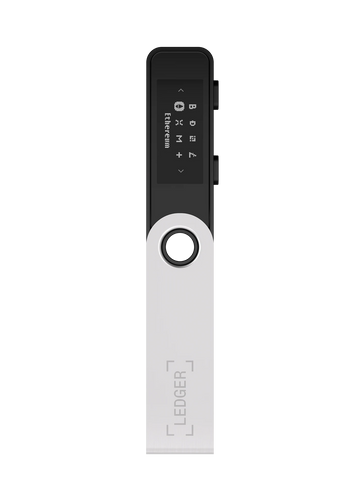 another view of the Ledger Nano S Plus hardware wallet