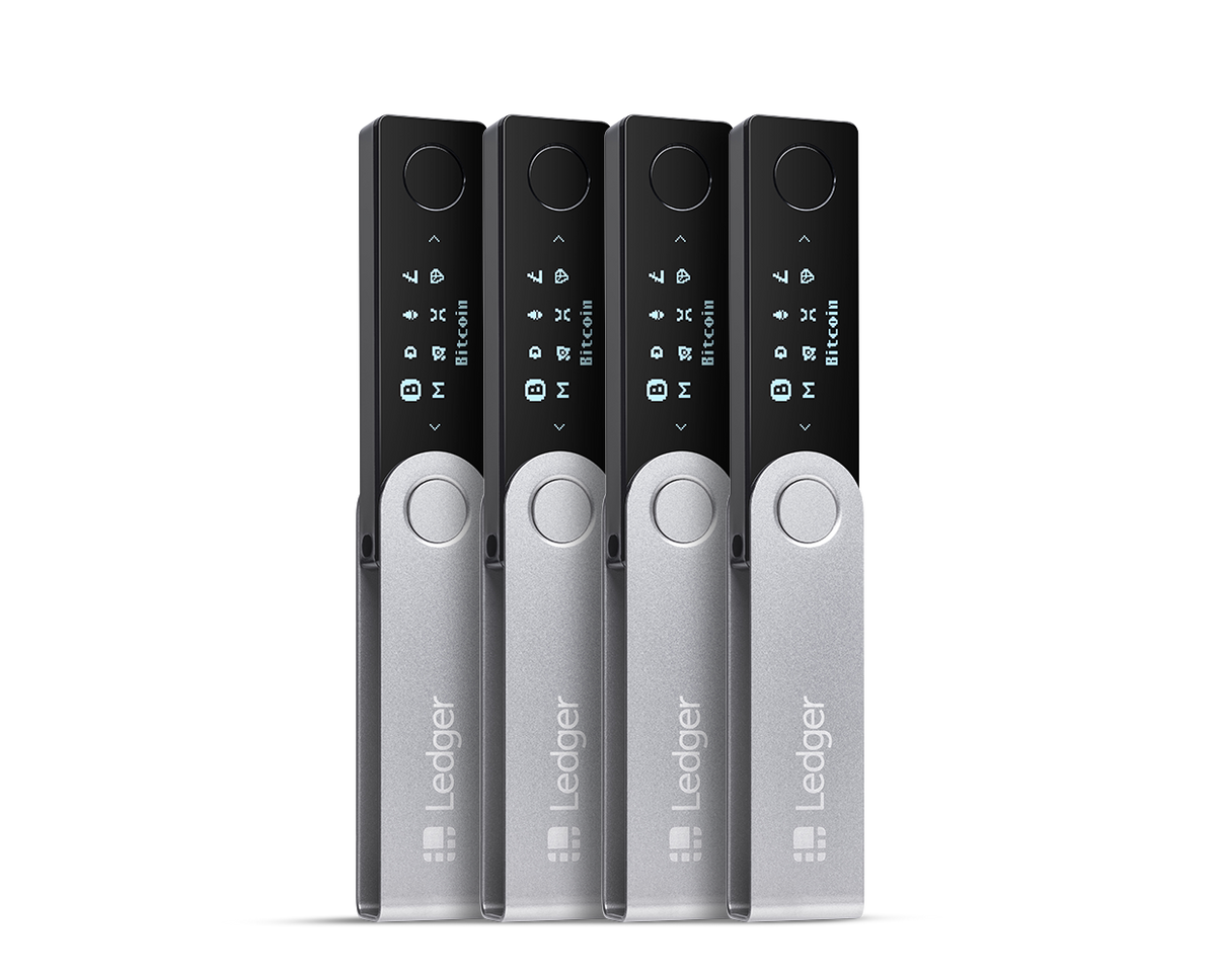 Buy a Ledger Nano X Hardware Wallet 4-Pack | Free Shipping ...