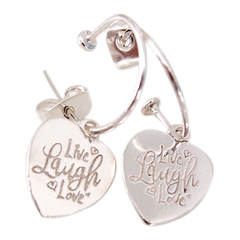 Earring Bonita Live Laugh Love