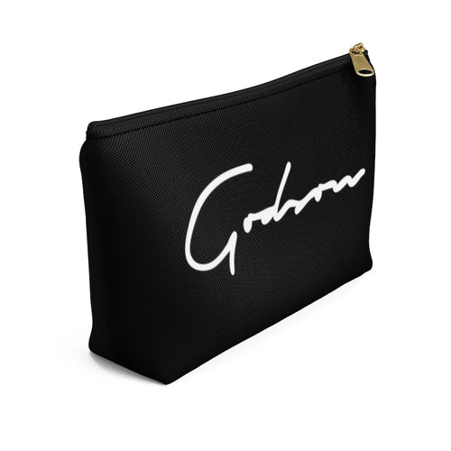 Signature Logo Accessory Pouch w T-bottom