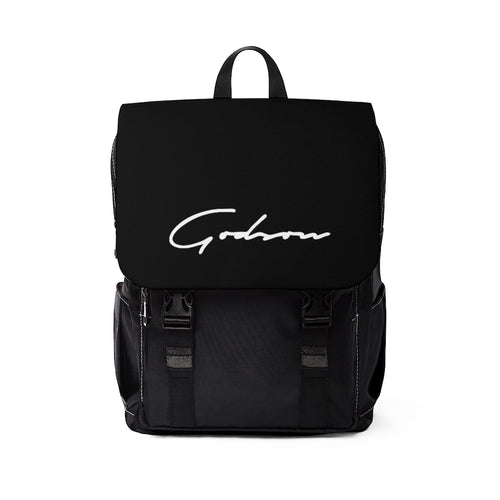 Signature Logo Casual Shoulder Backpack