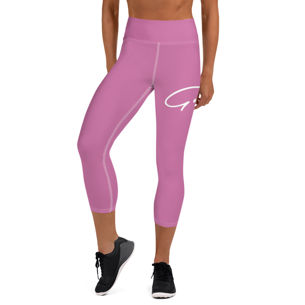 Signature Logo Yoga Capri Leggings – GODSON