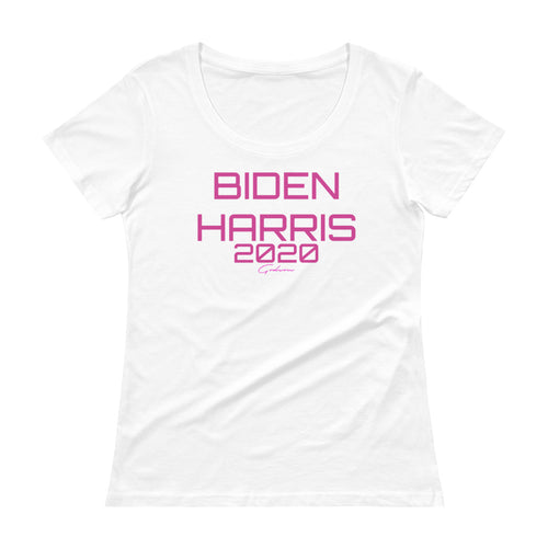 Ladies'  BIDEN HARRIS Scoopneck T-Shirt