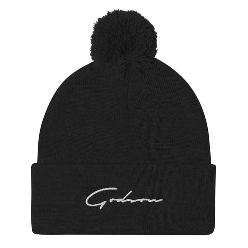 Signature Logo Pom-Pom Beanie