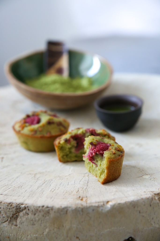 Matcha financiers