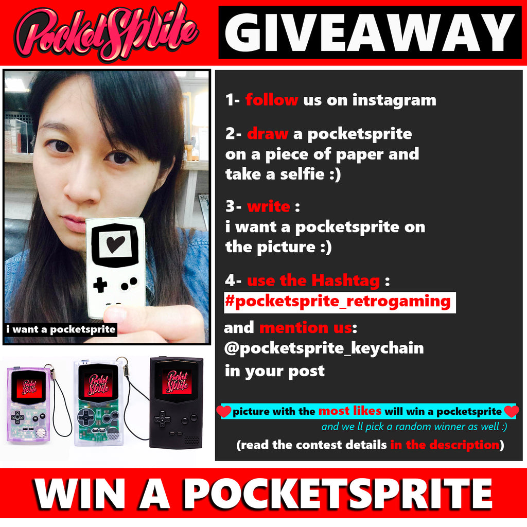 pocketsprite instagram contest results - instagram follow contest