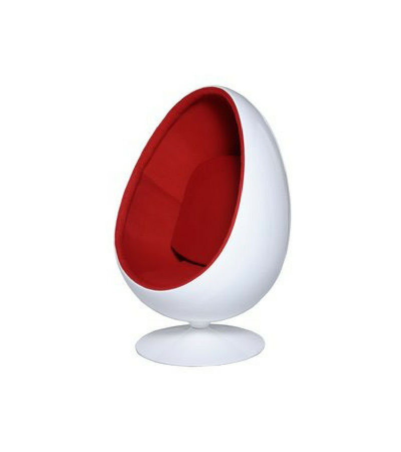 Pod Egg Chair With Cashmere Blend Interior Retropodchairs