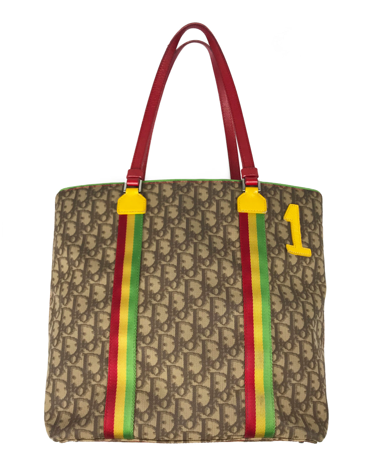 Christian Dior Rasta Monogram Print Tote Bag – FRUIT Vintage